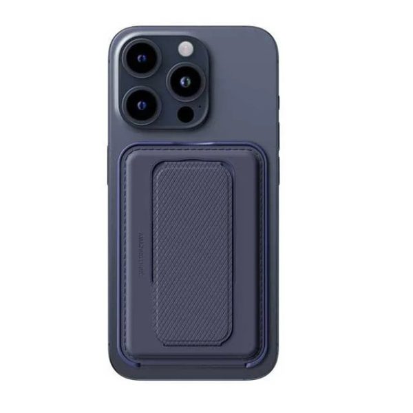 Amazing Thing Glamour Link Travel MAG Fold Pro Magnetic Wallet with Card Holder - Blue