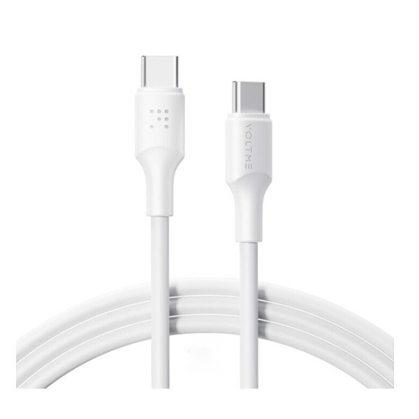 Voltme Powerlink EDC Series Type-C to Type-C Cable 100W 3M - White