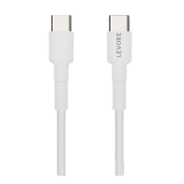 Levore USBC to USBC Cable 1.0M White LC5311-WH